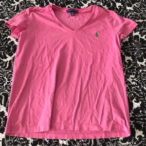 Ralph Lauren women’s pink polo